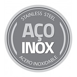 Jogo 4 Peças Aço Inox Tramontina Para Assar e Servir Cosmos